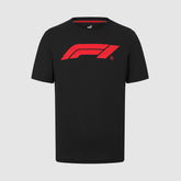 Formula 1 Tech Collection F1 Men's Logo T-Shirt - Black/Red/White