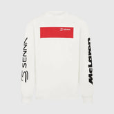 Ayrton Senna X McLaren F1 Men's Long Sleeve T-Shirt - White