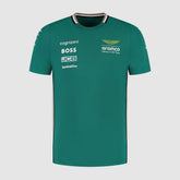 Aston Martin F1 2025 Men's Team T-Shirt - Green