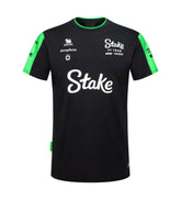 Stake F1 Kick Sauber Men's Team T-Shirt - Black