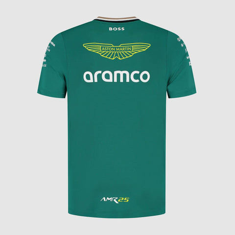Aston Martin F1 2025 Men's Team T-Shirt - Green