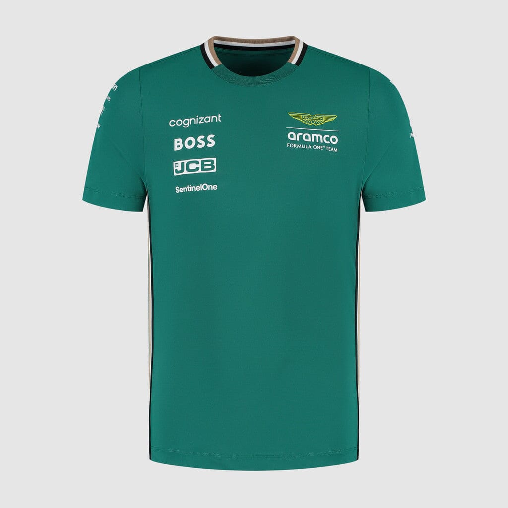 Aston Martin F1 2025 Men's Team T-Shirt - Green
