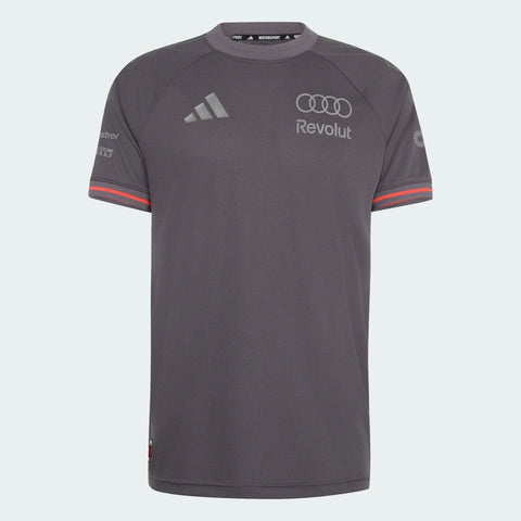Audi Formula One Men's 2026 Team Authentic T-Shirt - Gray