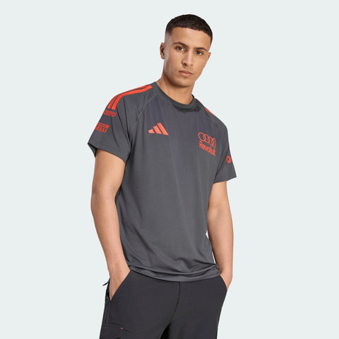 Audi Formula One Men's 2026 Team Mechanics T-Shirt - Gray