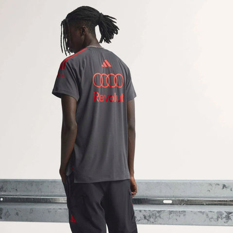 Audi Formula One Men's 2026 Team Mechanics T-Shirt - Gray