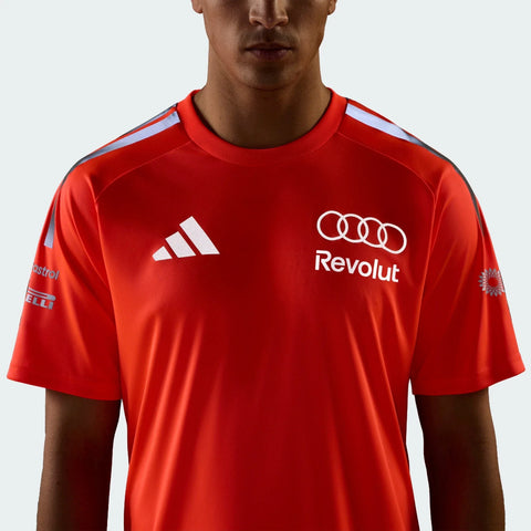 Audi Formula One Men's 2026 Team Set Up T-Shirt - Orange