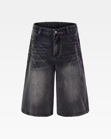 Baggy Jean Shorts Mens