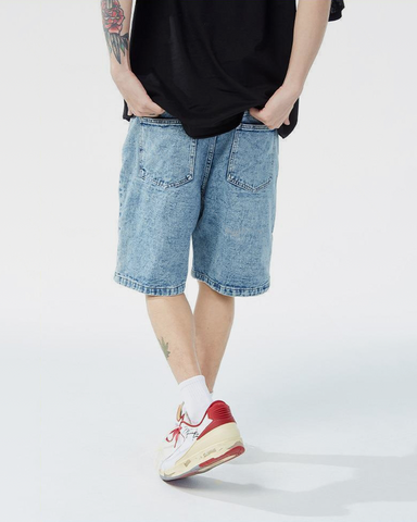 Denim Star Shorts