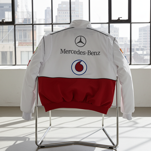 Mercedes-Benz F1 Vintage Jacket [White]