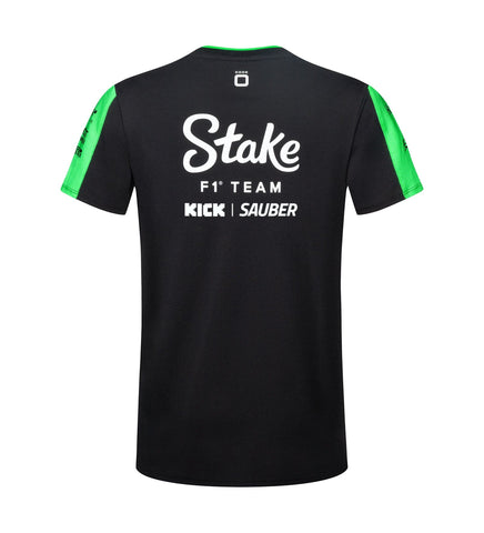 Stake F1 Kick Sauber Men's Team T-Shirt - Black